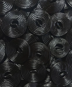 Damel All Lollies Black Licorice Wheels