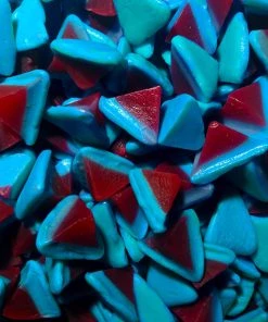 Rainbow Confectionery Blue Volcano Lollies