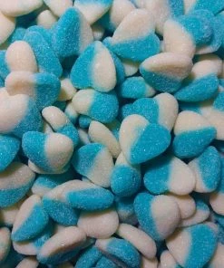Nowco Blue And White Heart Lollies All Lollies