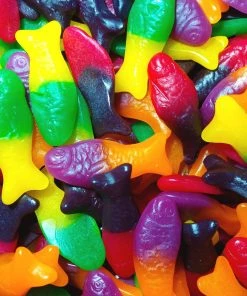 Rainbow Confectionery All Lollies Colourful Rainbow Fish Lollies