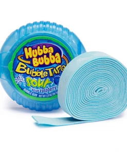 Wrigley Hubba Bubba Sour Blue Raspberry All Lollies