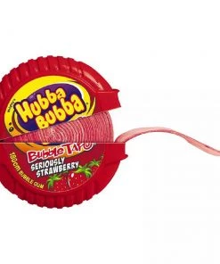 Wrigley Hubba Bubba Tape Strawberry All Lollies