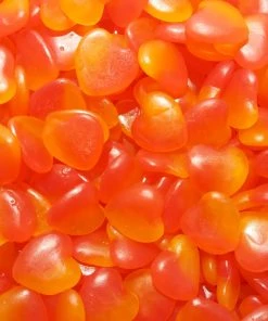 Kiwi-D Gummy Peach Hearts All Lollies
