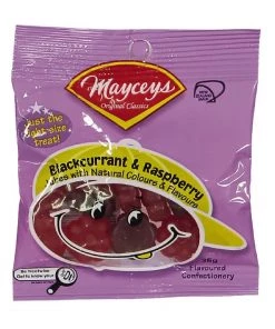 Mayceys Blackcurrant And Raspberry Jubes Handy Bag