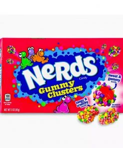 Ferrara Candy Company All Lollies Nerd Gummy Cluster Theater Box