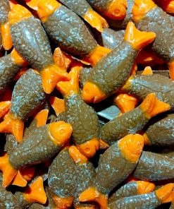 Mayceys All Lollies Orange Chocolate Fish