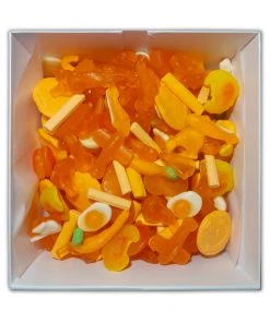 Candy Co All Lollies Orange Lolly Box - 1kg Of Orange Lollies