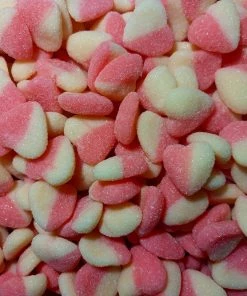 Nowco Pink And White Heart Lollies All Lollies