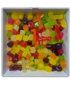 Candy Co Rainbow Lolly Box - 1kg Of Rainbow Mix