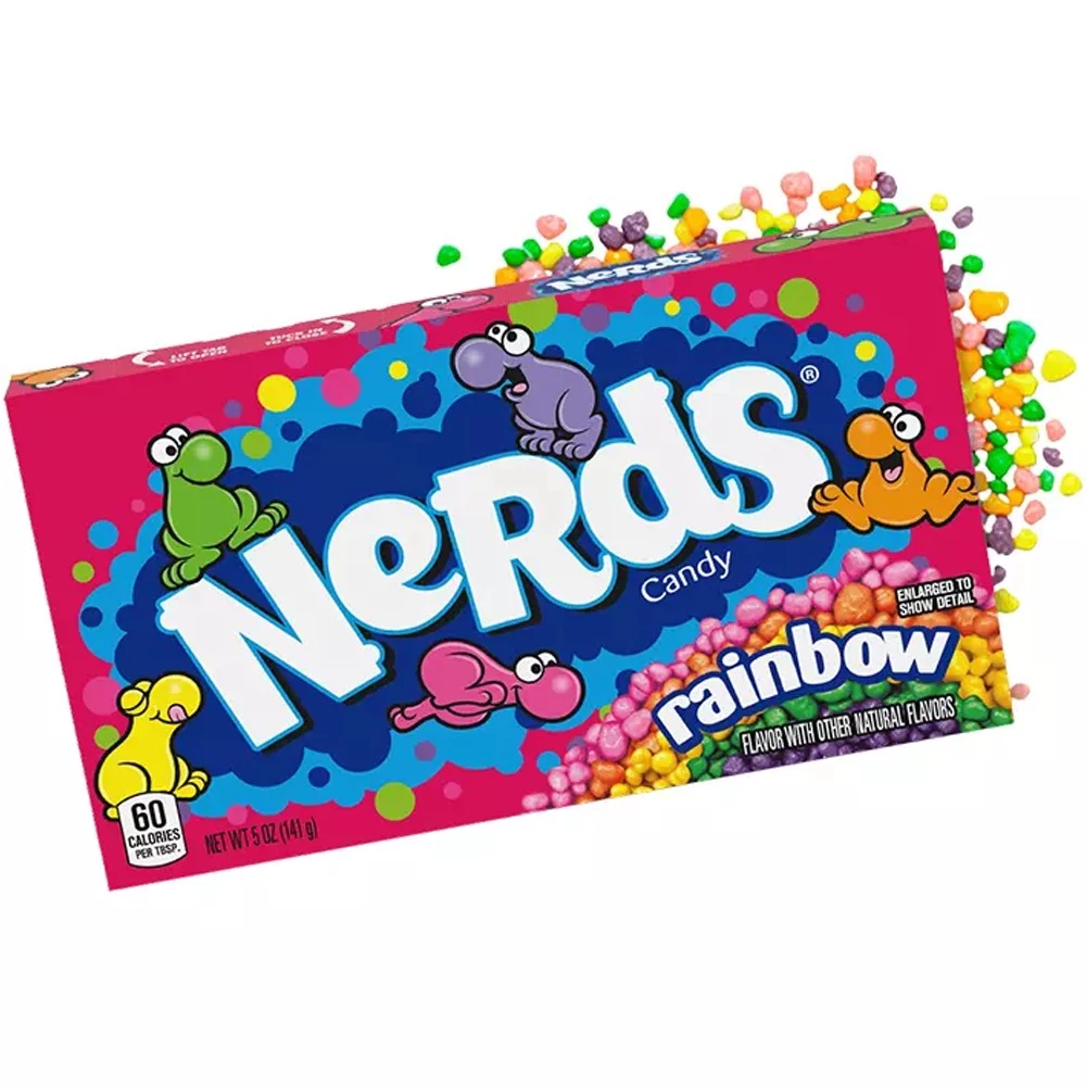 Wonka Rainbow Nerds Theater Box All Lollies 3 Wonka Rainbow Nerds Theater Box All Lollies