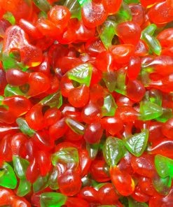 Nowco Red Twin Cherry Lollies All Lollies