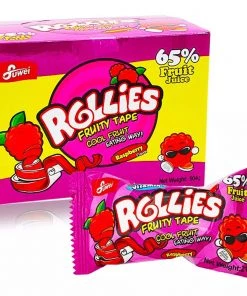 Suwei Rollies Fruit Tape - Raspberry All Lollies