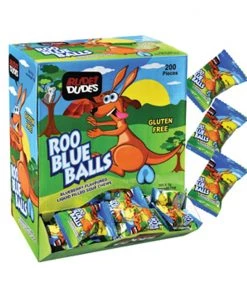 Rude Dude Roo Blue Balls All Lollies