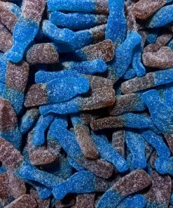 Dragon All Lollies Sour Blue Raspberry Cola Bottles