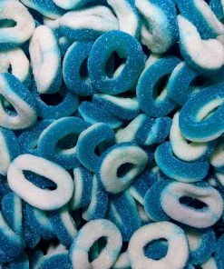 Kervan All Lollies Sour Blue Raspberry Rings