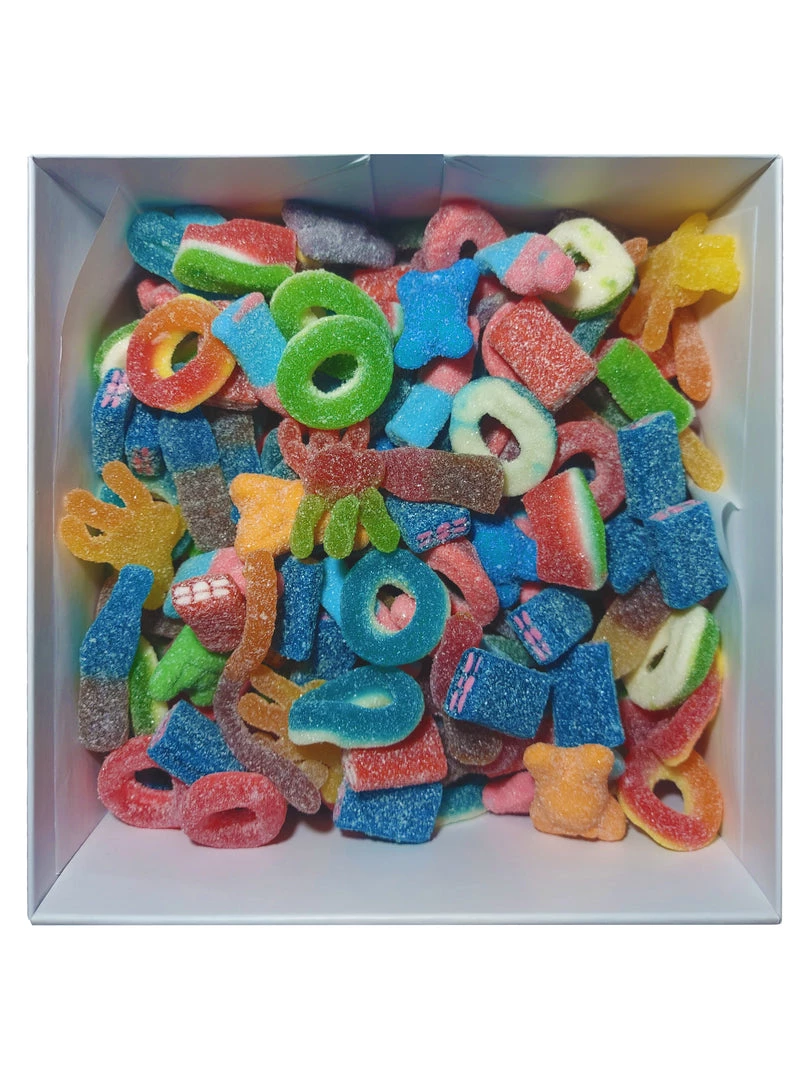 Candy Co All Lollies Sour Lolly Mix Gift Box - 1kg Of Sour Lollies 3 Candy Co All Lollies Sour Lolly Mix Gift Box - 1kg Of Sour Lollies