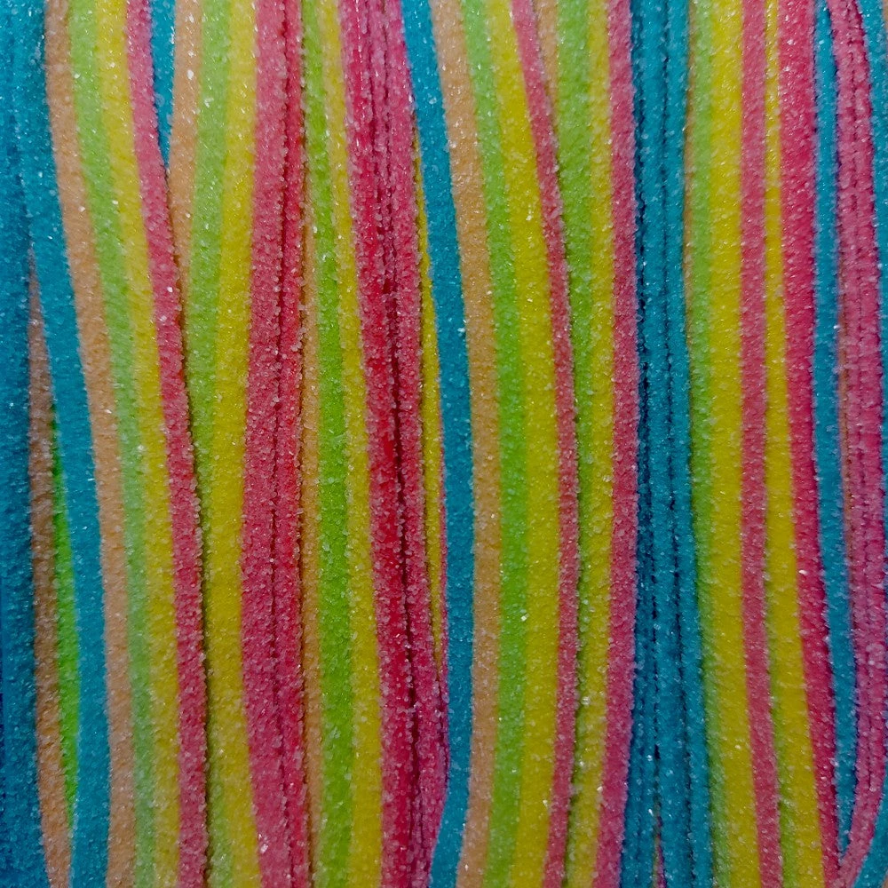 Candy Spain Sour Rainbow Belt Lollies 3 Candy Spain Sour Rainbow Belt Lollies