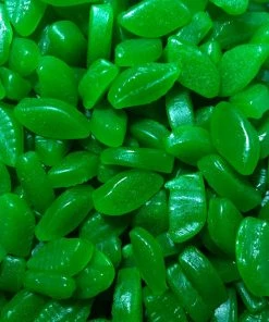 Rainbow Confectionery All Lollies Spearmint Leaves Lollies