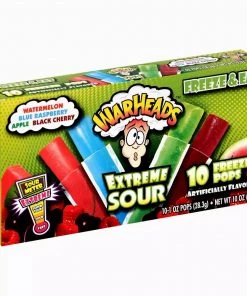 The Jel Sert Company All Lollies Warheads Freezer Pops